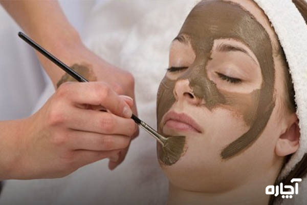 ماسک خاک رس برای درمان منافذ پوست