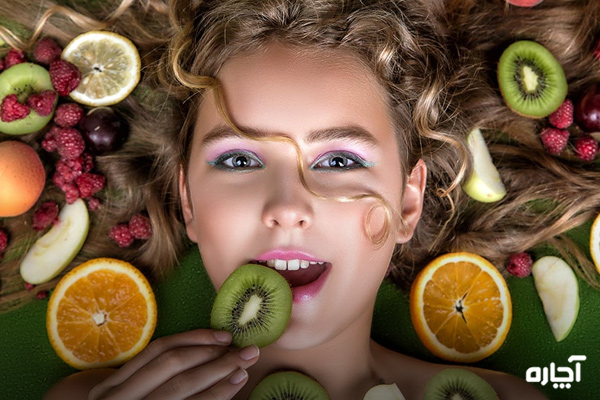 سلامت پوست در تابستان با مصرف میوه
