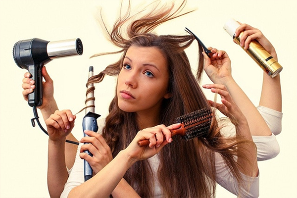 عوارض سشوار مو و اتو مو + نکات محافظت از مو در برابر گرما