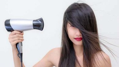بهترین روش صاف کردن مو با سشوار