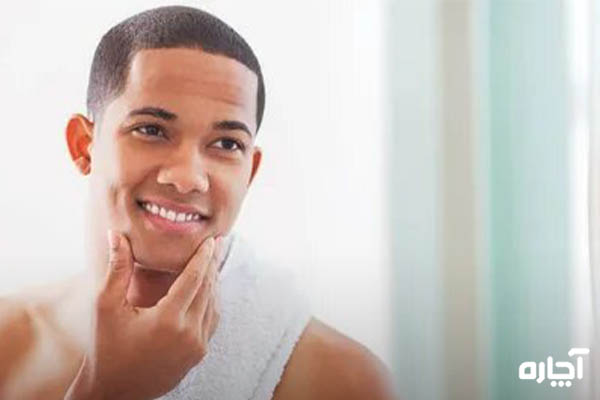 درمان پوست چرب در مردان